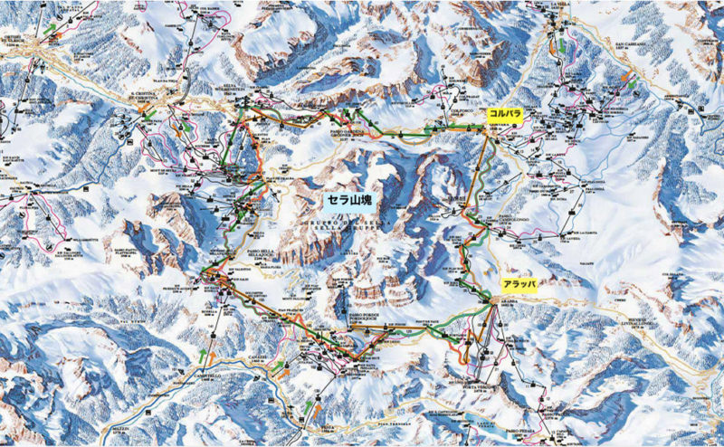 セッラロンダMAP